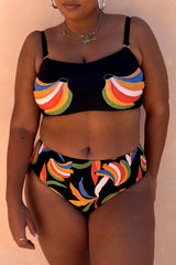 Banana High Waisted Bikini Bottoms