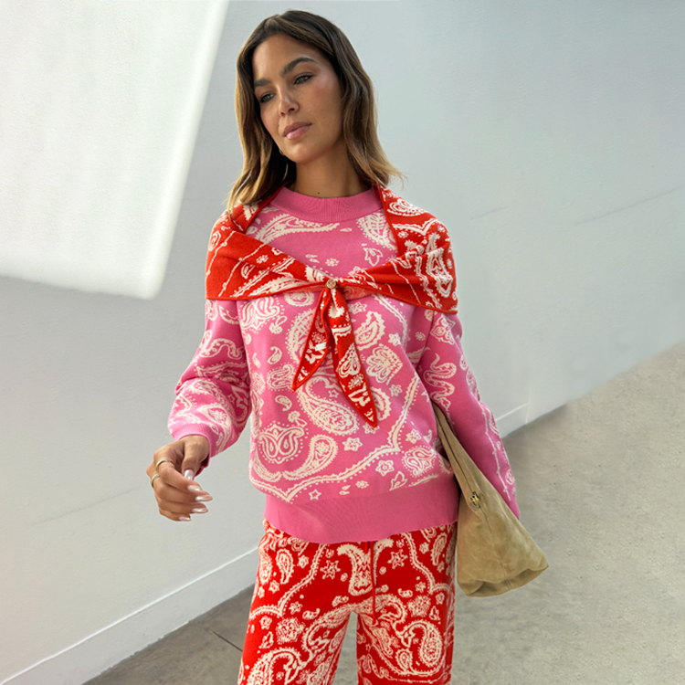 Pink Bandana Copenhagen Jumper