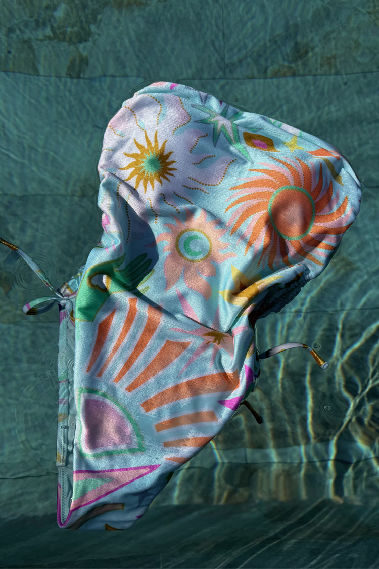Starburst Bandeau Swimsuit