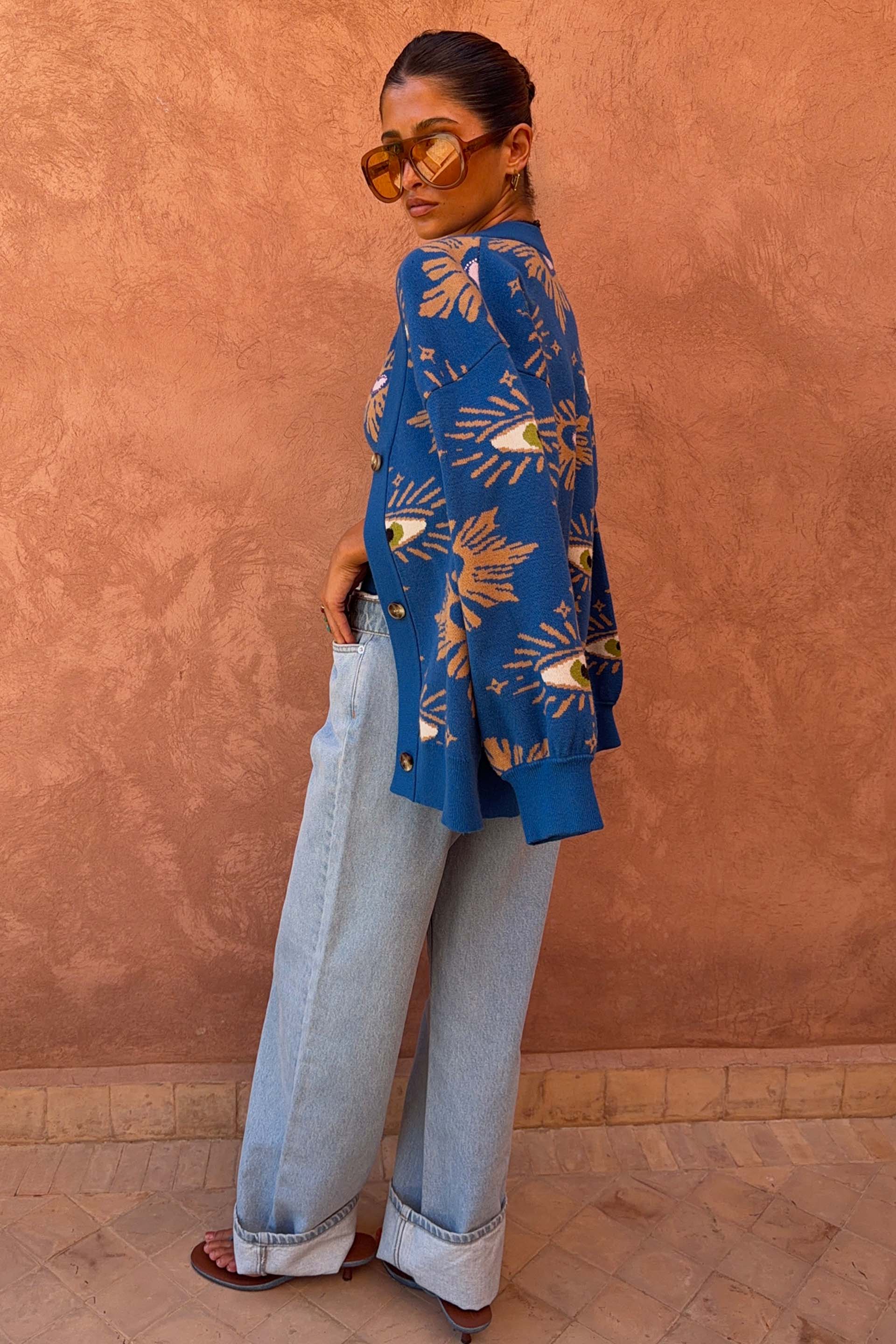 Blue Eye Cardigan