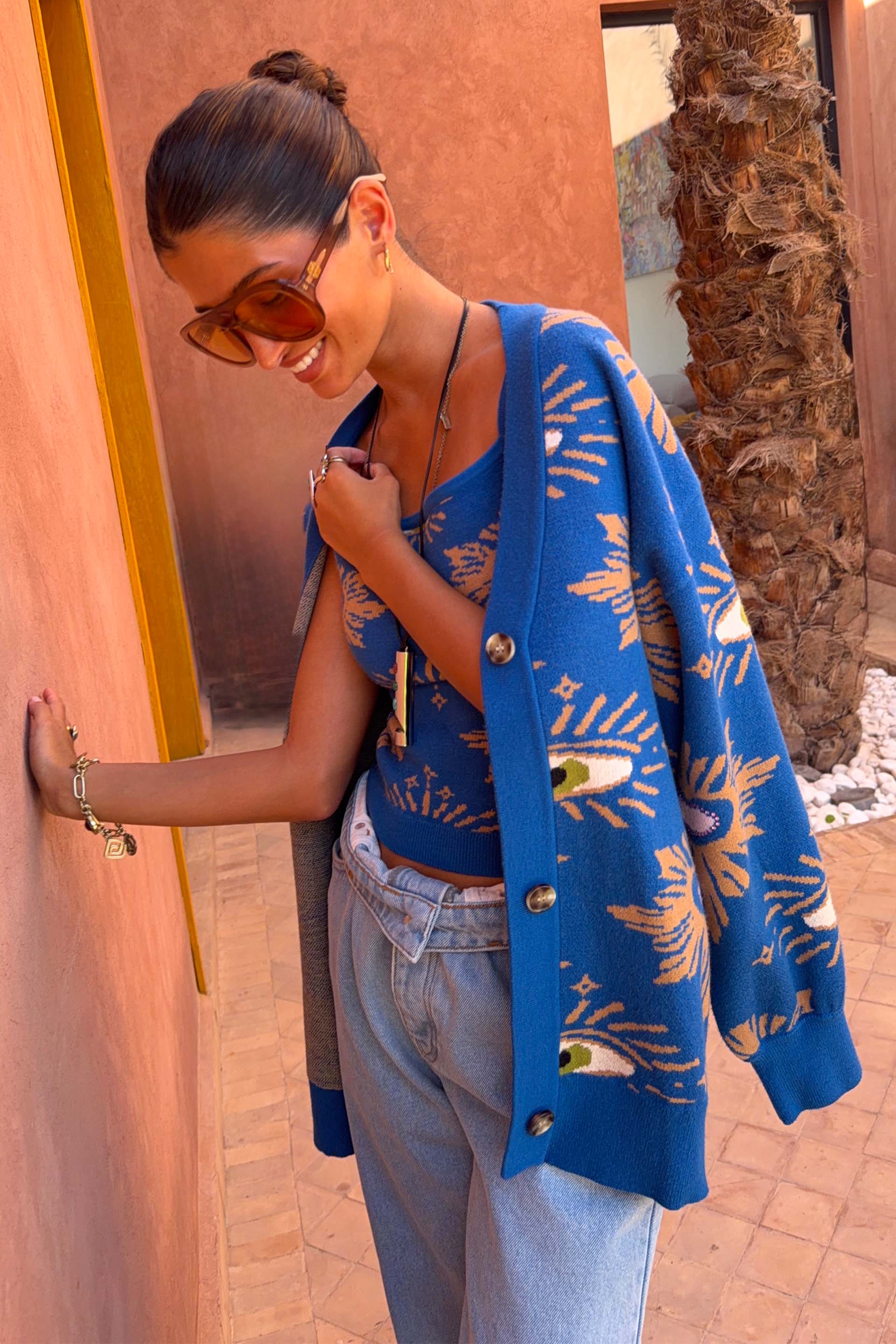 Blue Eye Cardigan
