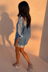 Blue Lace Marley Shirt