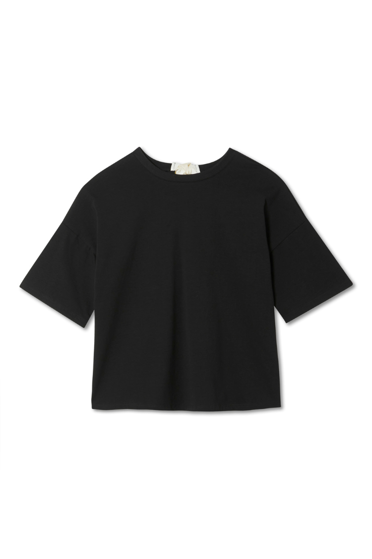 Black Bow Back T-Shirt