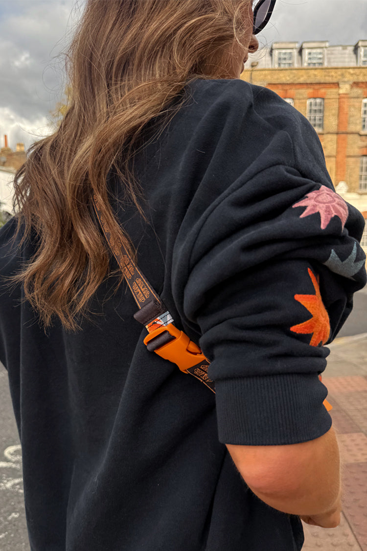 Navy Charm Bumbag
