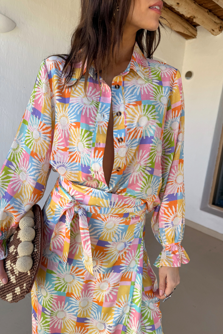 Check Sun Jaspre Skirt