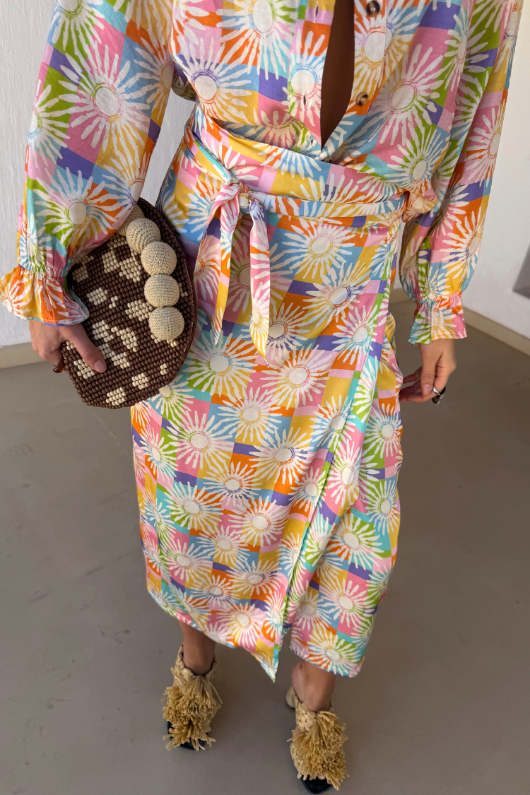 Check Sun Jaspre Skirt