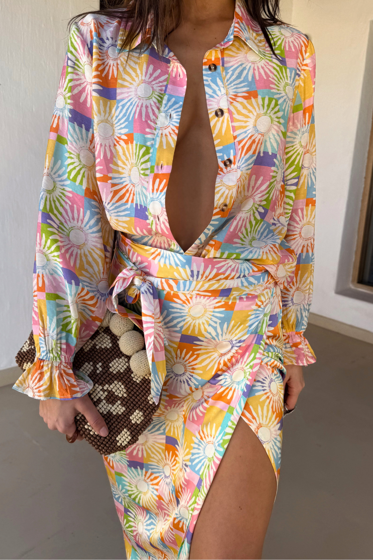 Check Sun Jaspre Skirt