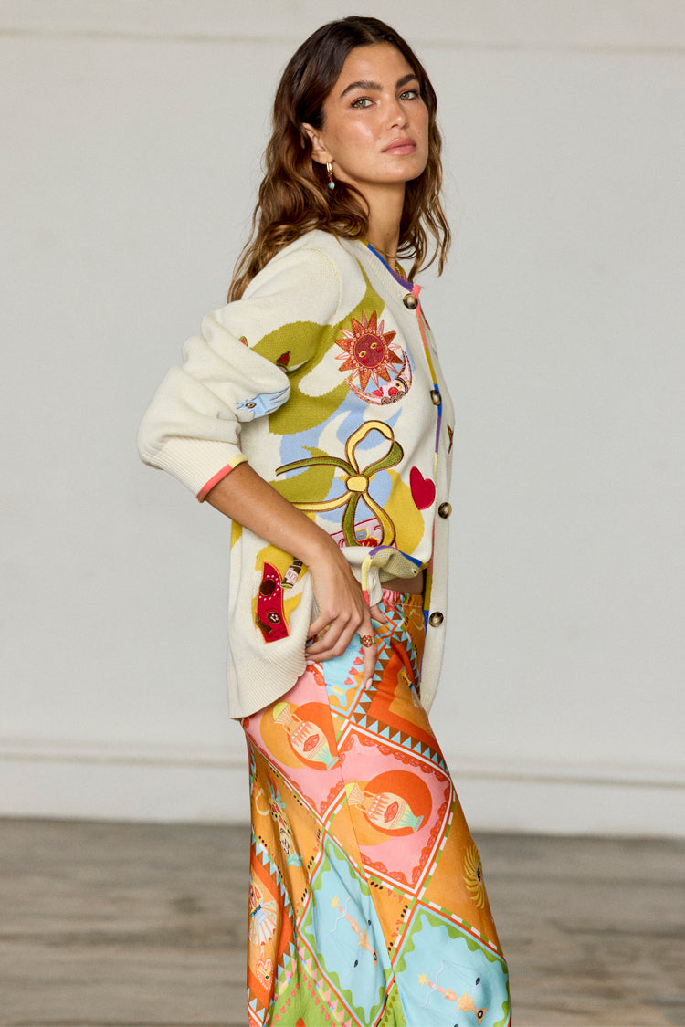 Multi Enchanted Cardigan