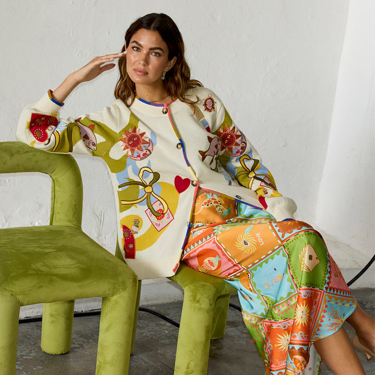Multi Enchanted Cardigan
