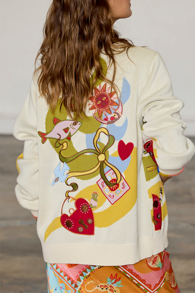 Multi Enchanted Cardigan