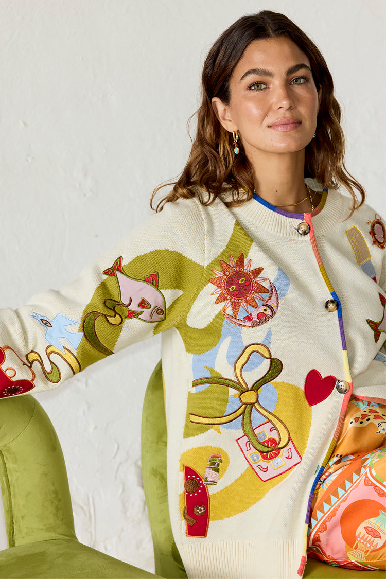 Multi Enchanted Cardigan