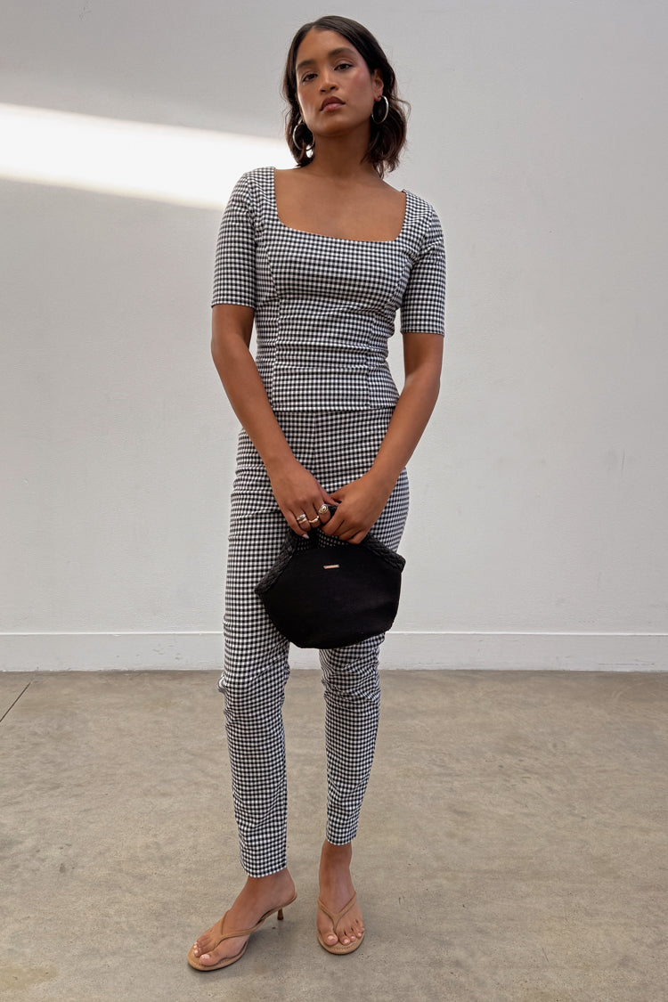 Gingham Trousers