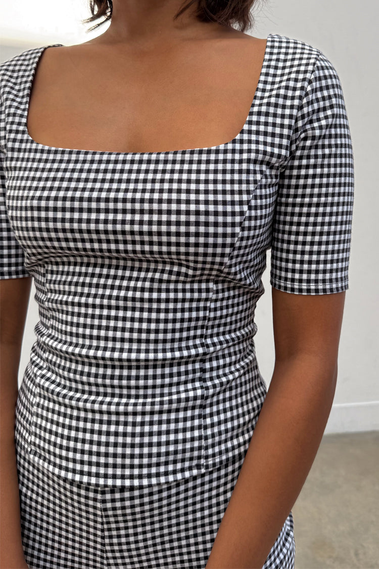 Gingham Top