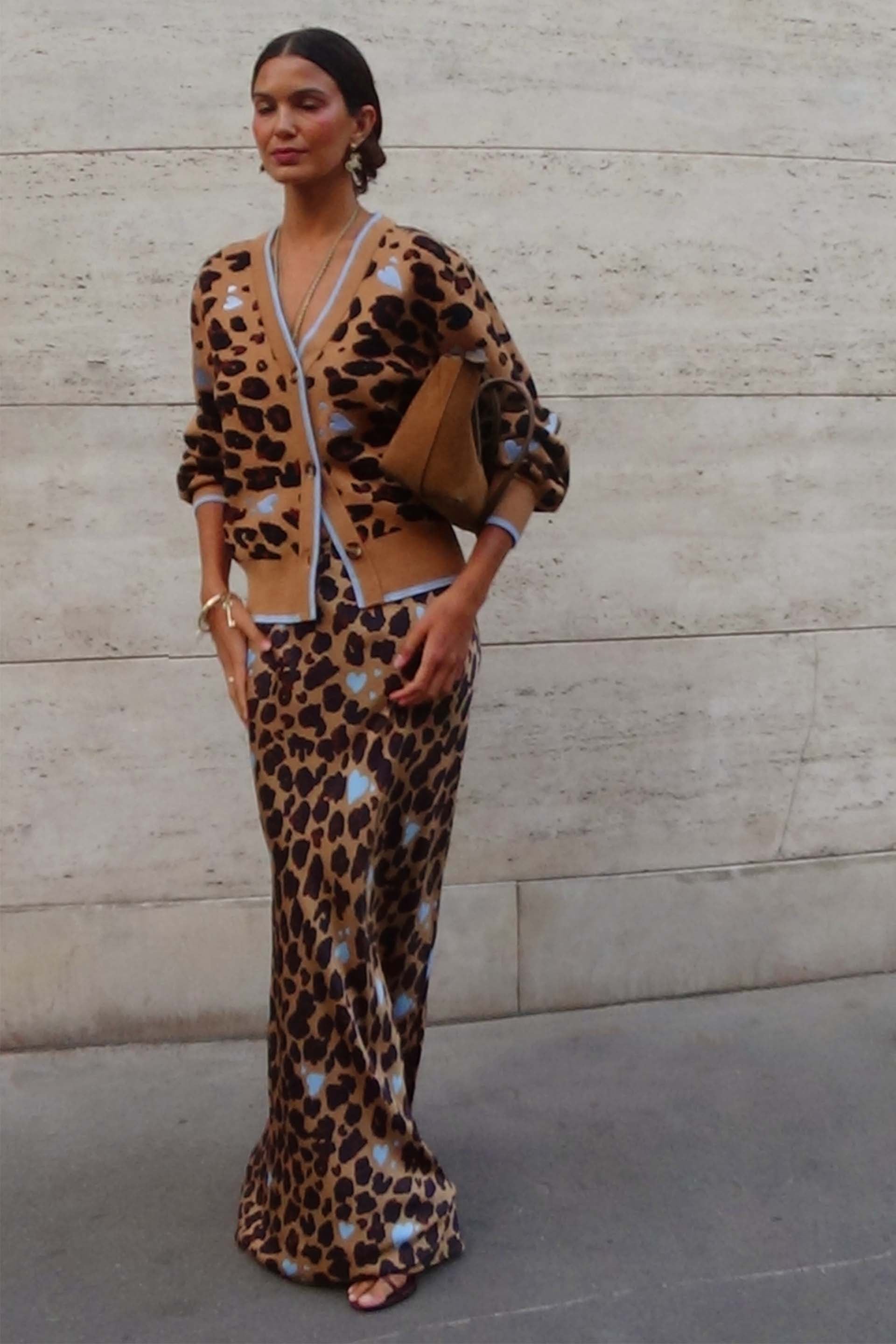 Heart Leopard Cardigan
