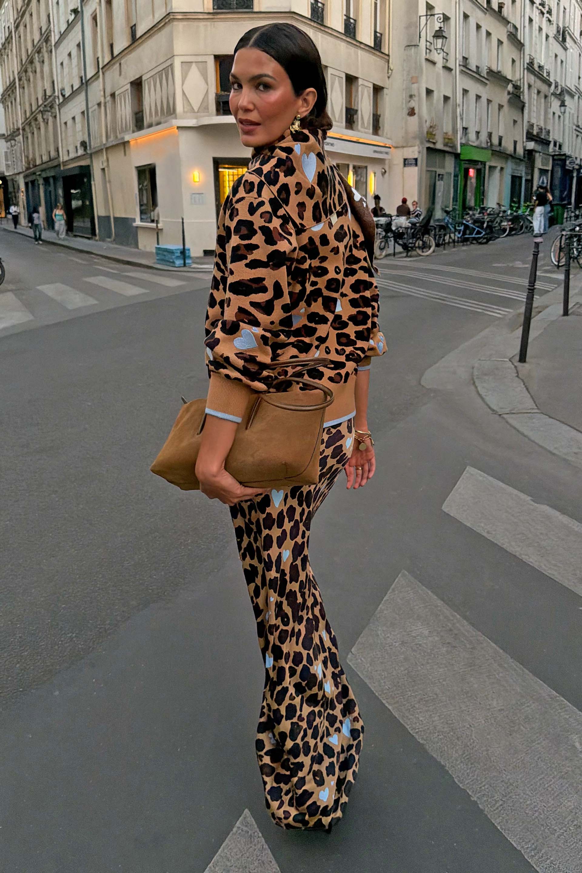 Heart Leopard Cardigan