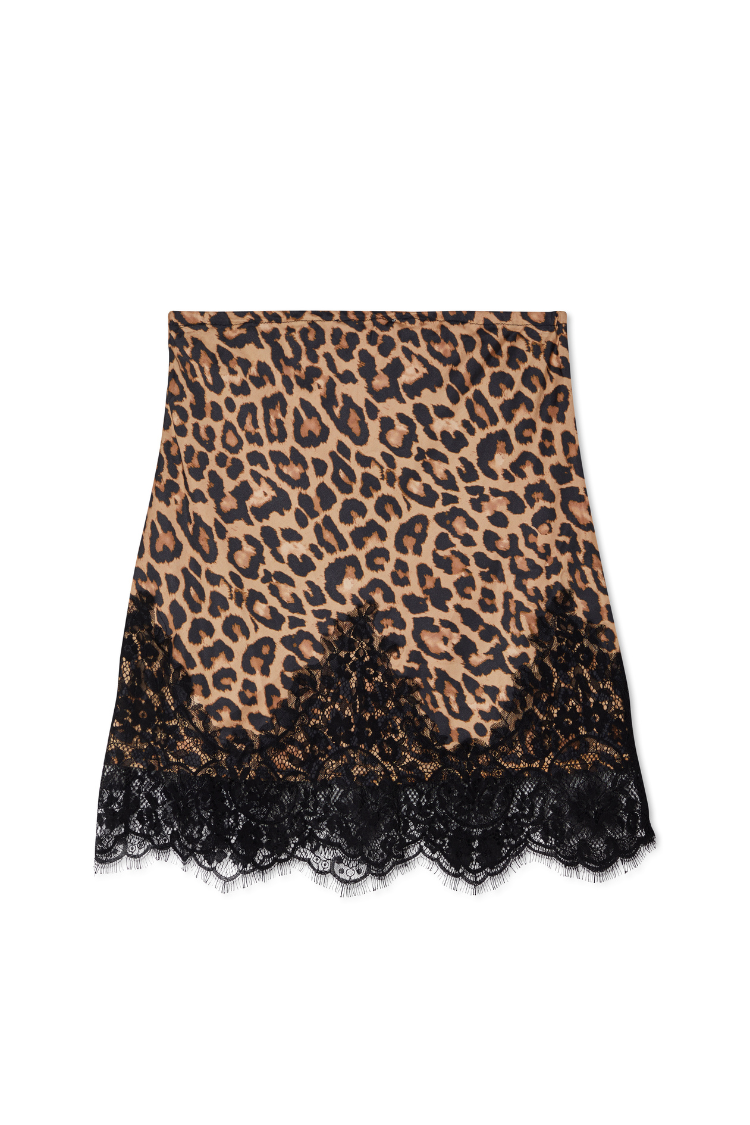Leopard Lace Mini Maeva Skirt