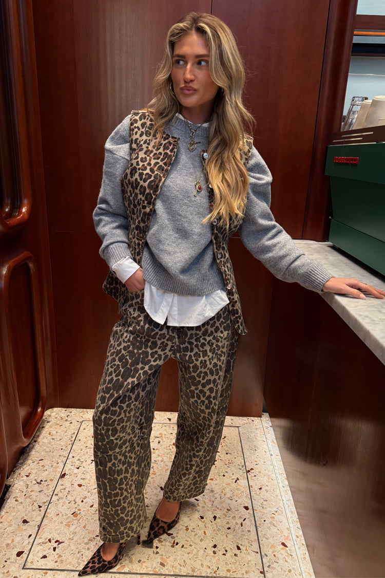 Leopard Waistcoat
