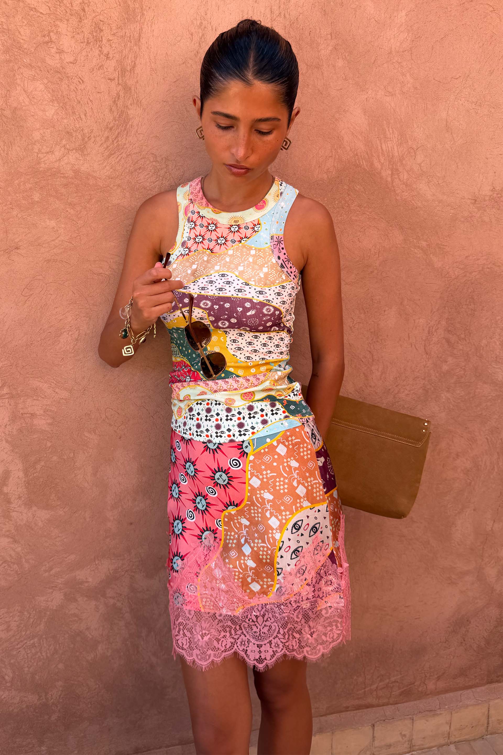 Pastel Morocco Mini Maeva Skirt