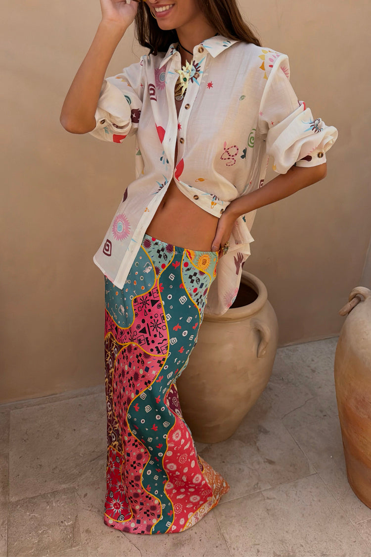 Pastel Morocco Dorris Skirt