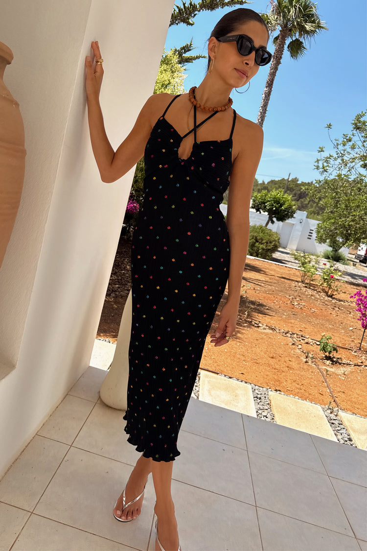 Multi Spot Megan Dress