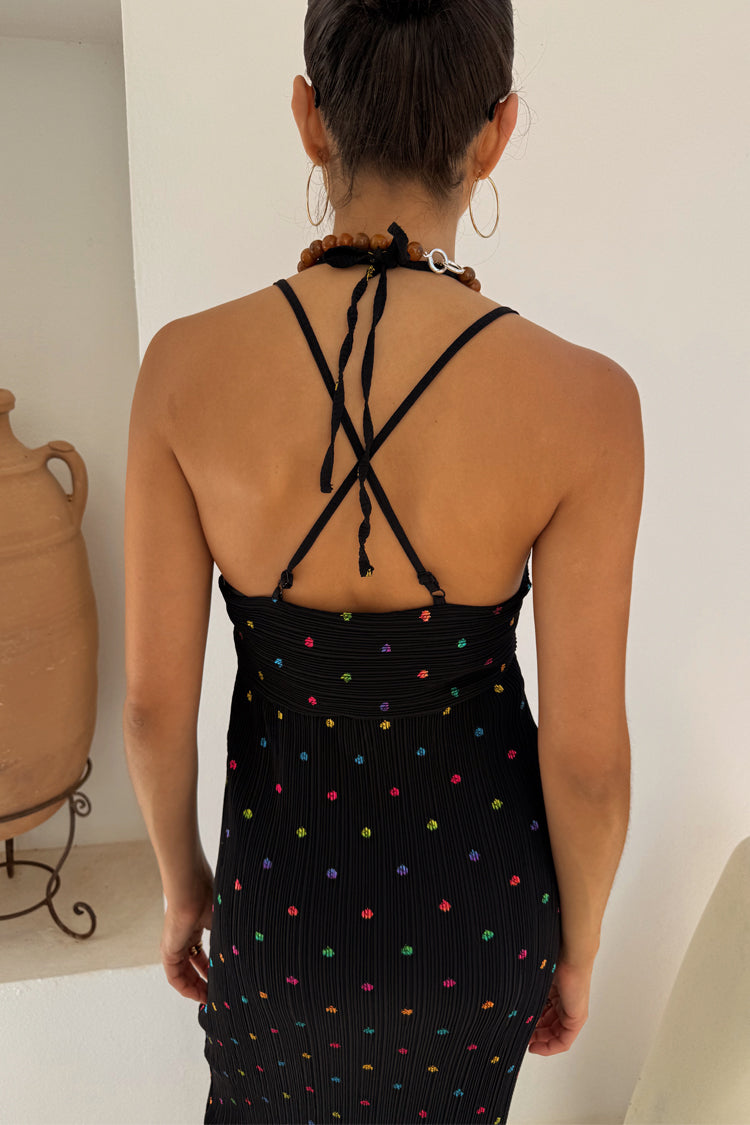 Multi Spot Megan Dress