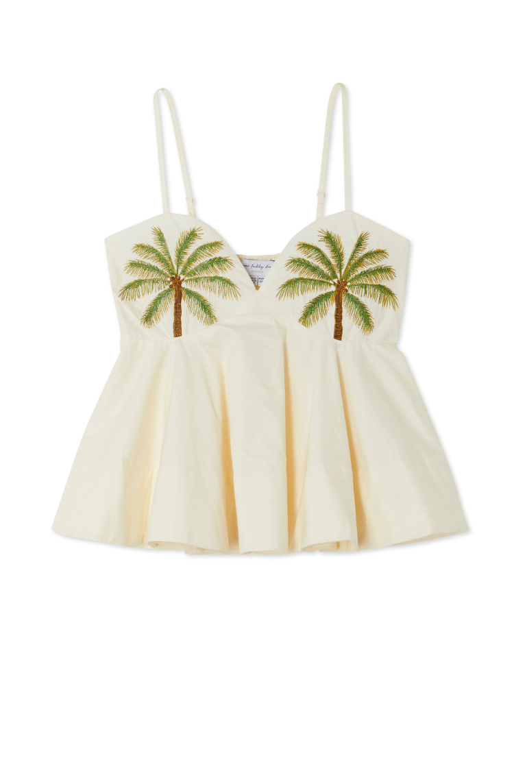 Ivory Palm Nara Top