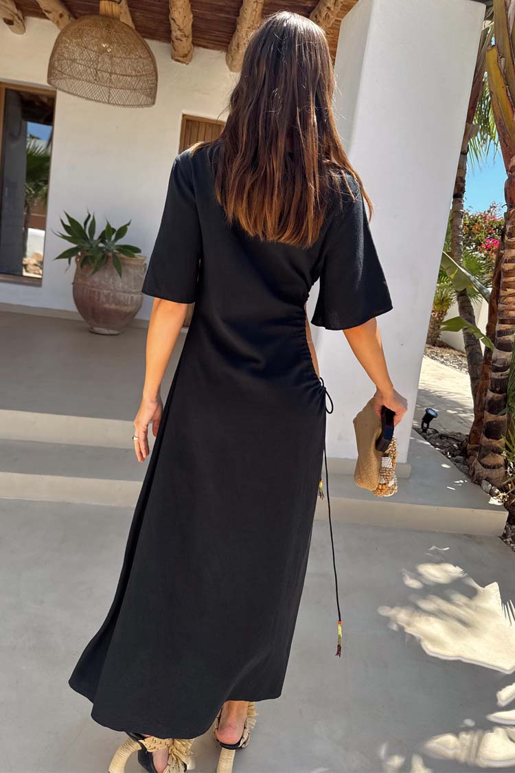 Black Palm Riviera Dress