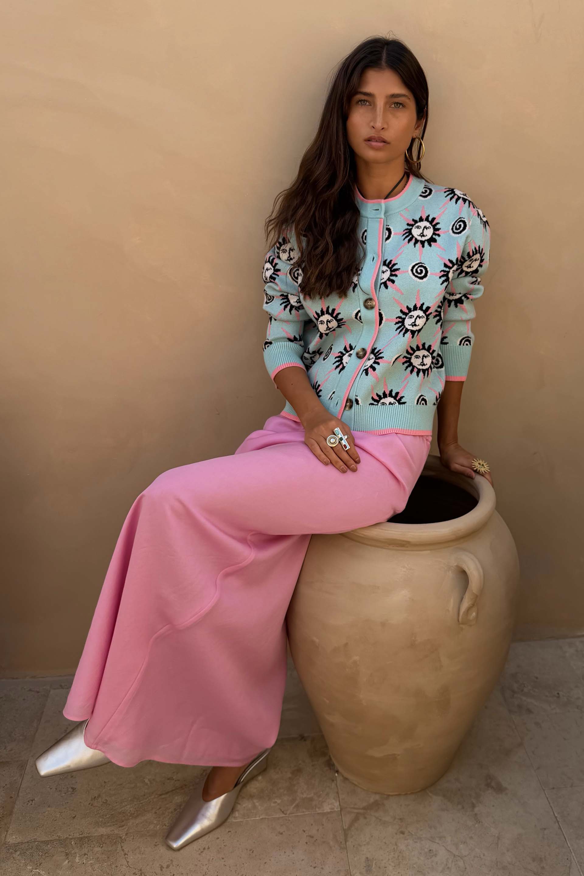 Pink Daphne Skirt
