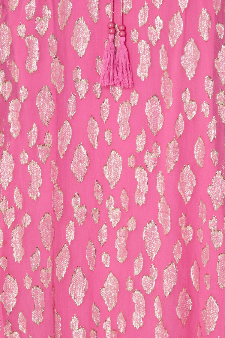 Pink Jacquard Harmony Dress Petite