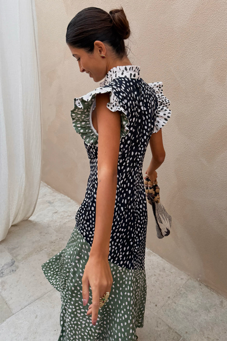 Mix Deer Spot Remi Dress