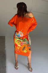 Orange Rio Jem Dress