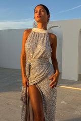Sequin Lily Top