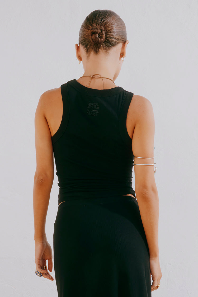 Black Sol Tank Top