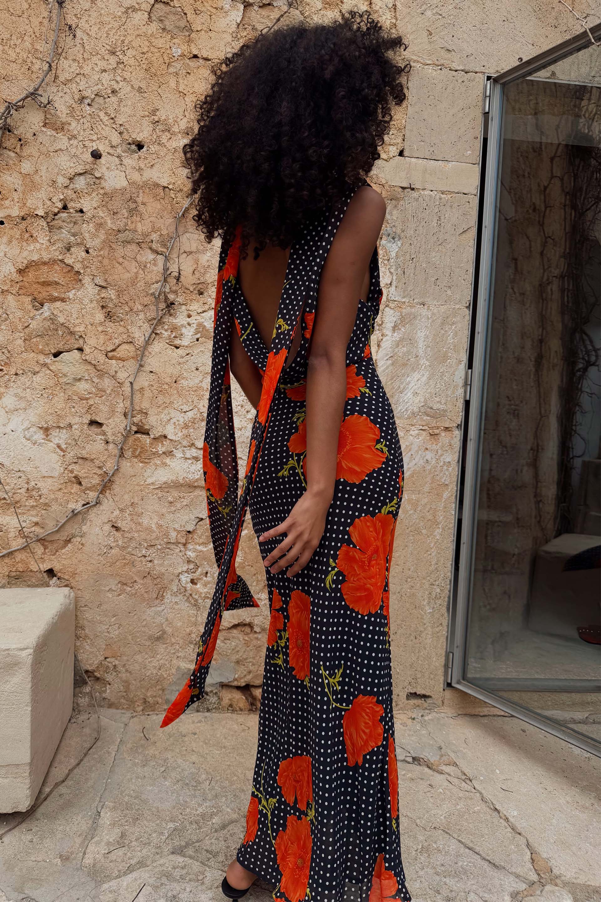 Black Poppy Sophie Dress
