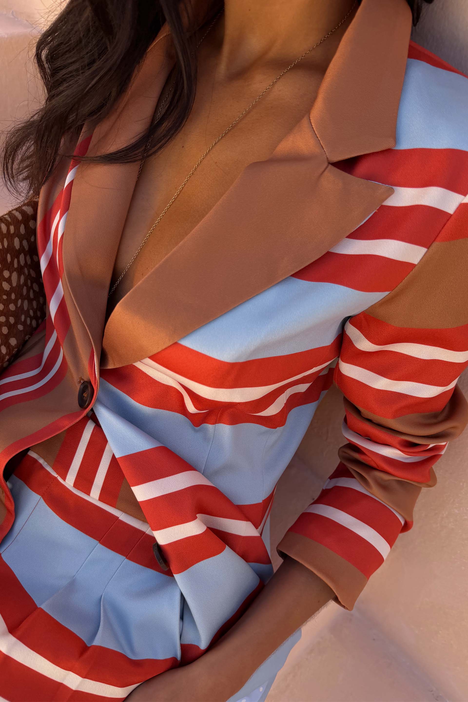 Multi Stripe Blazer
