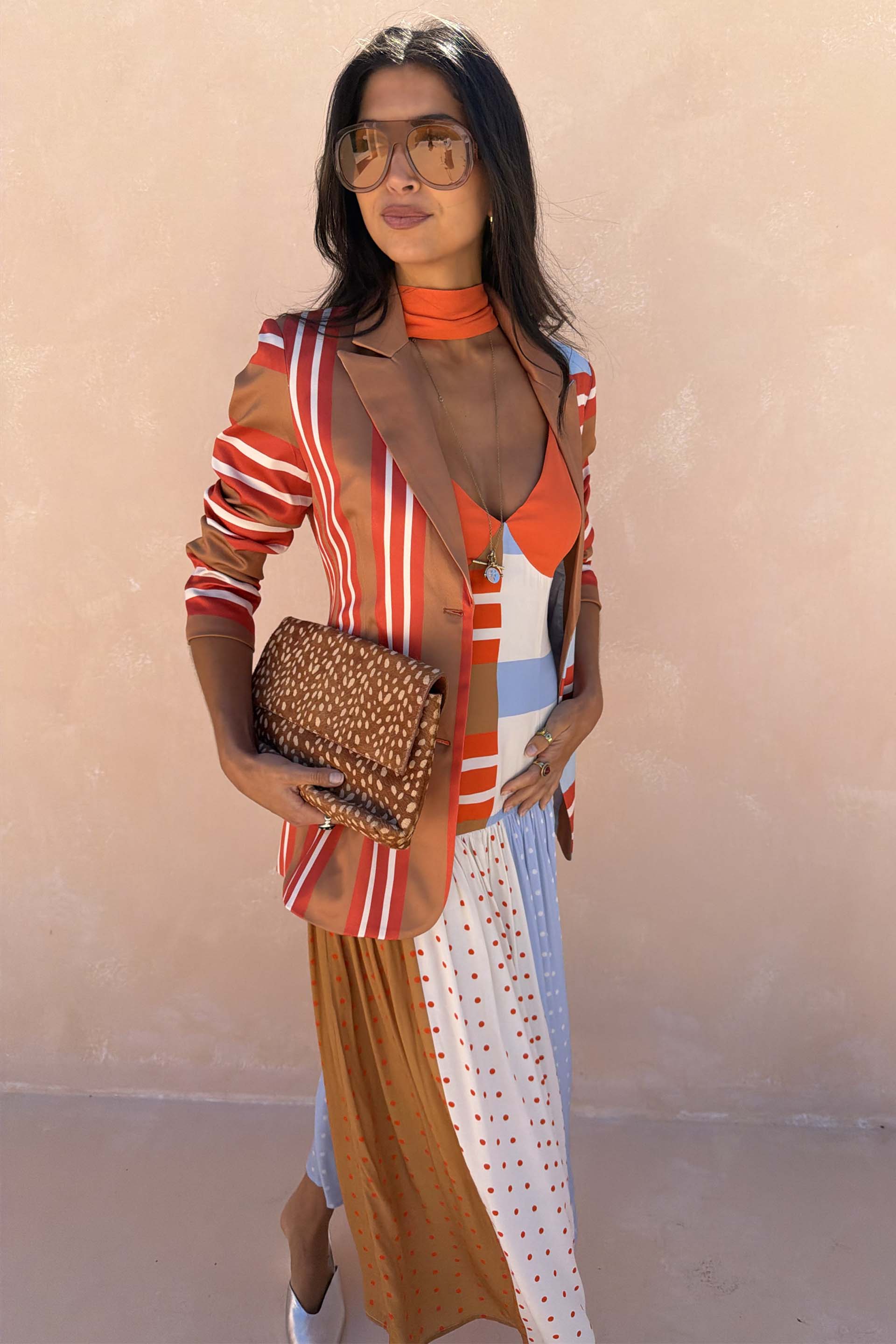 Multi Stripe Blazer