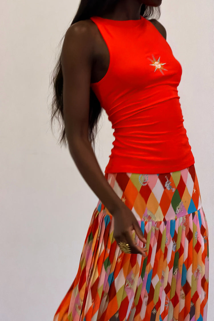 Sun Twisted Strap Tank
