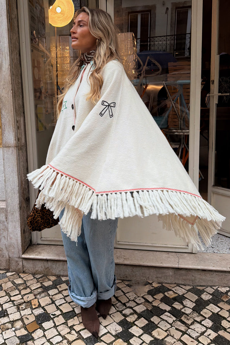 Western Knitted Cape