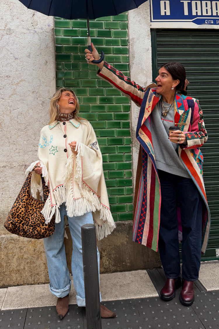 Western Knitted Cape