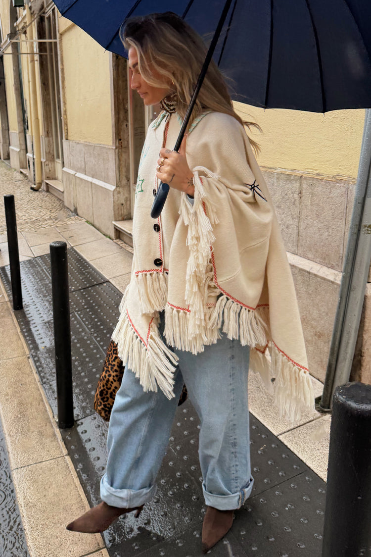 Western Knitted Cape