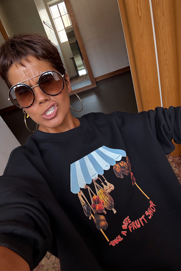 Black Fruit Shop Sweatshirt