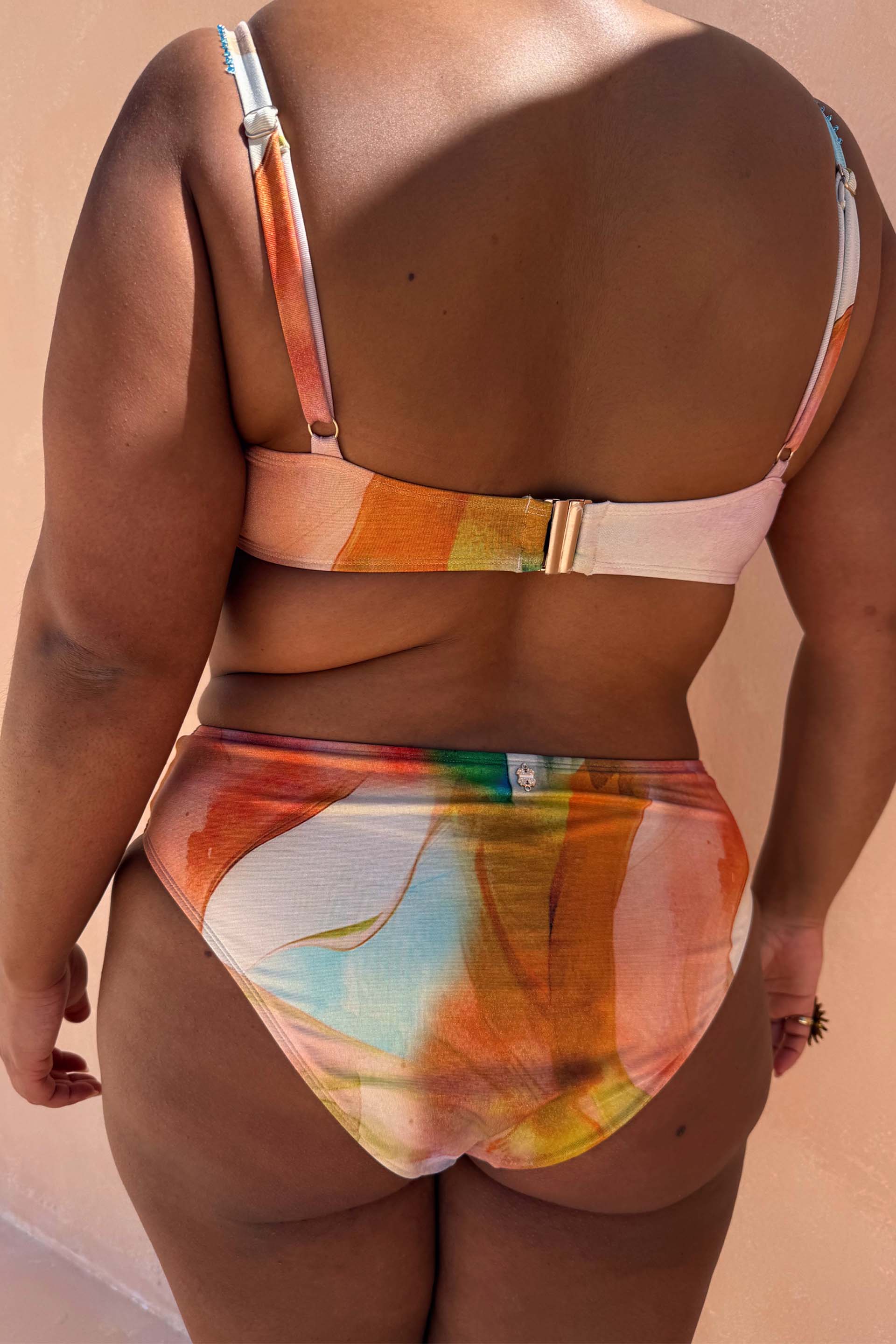 Abstract V Front Bikini Brief