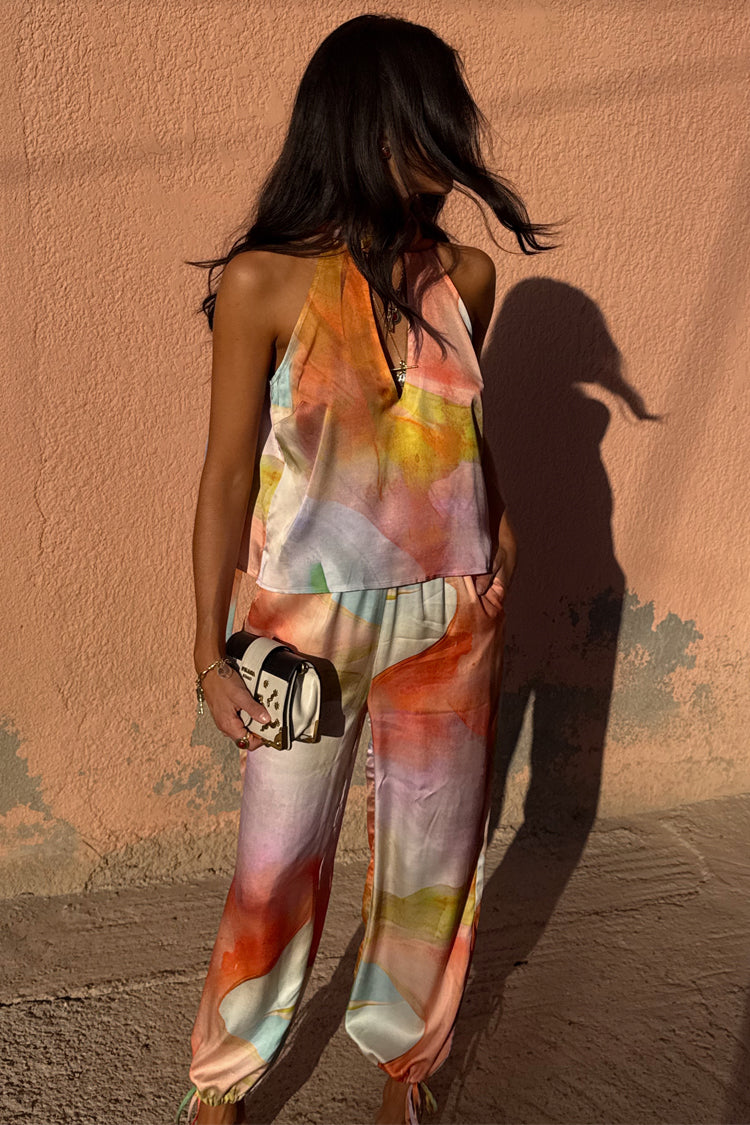 Abstract Lily Top