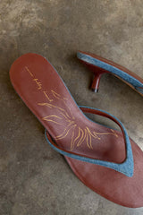 Denim Sandal Mule