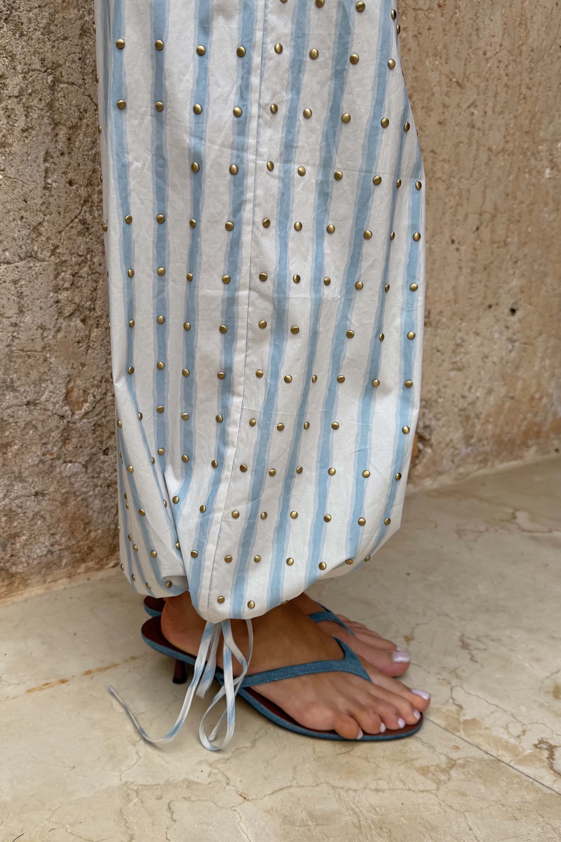 Denim Sandal Mule