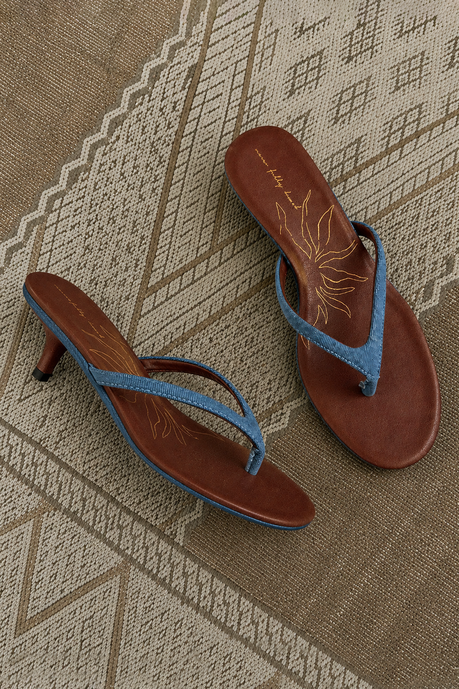Denim Sandal Mule
