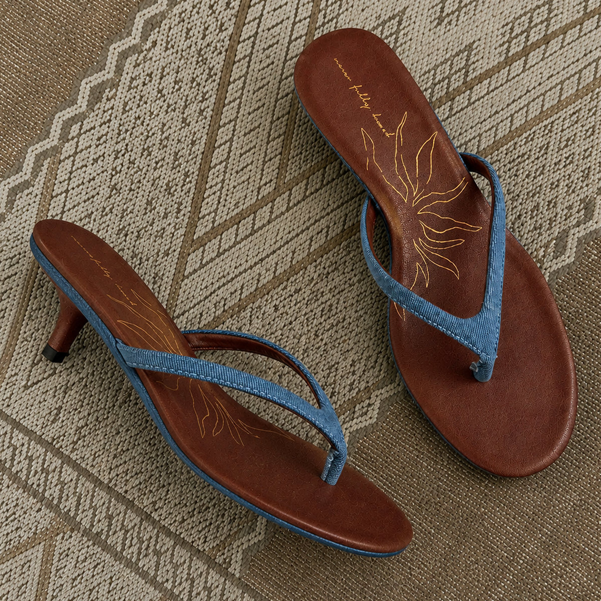Denim Sandal Mule