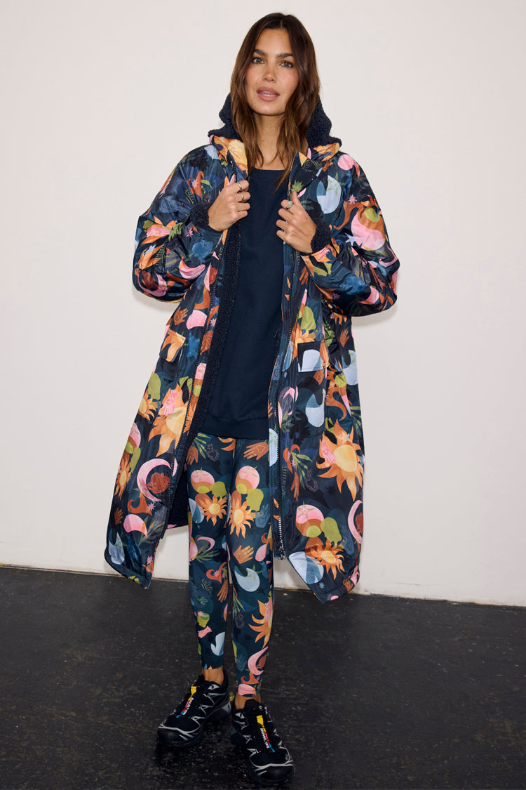Navy Charm Coat