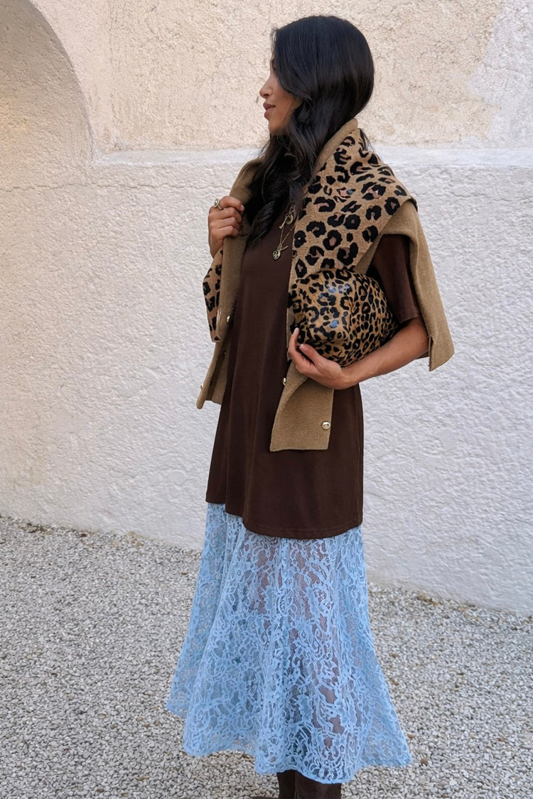Chocolate Cara T Shirt Dress