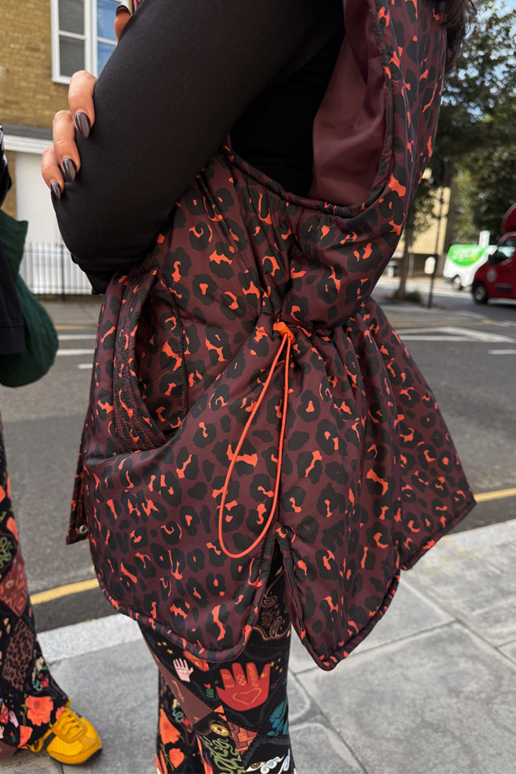 Dark Leopard Gilet